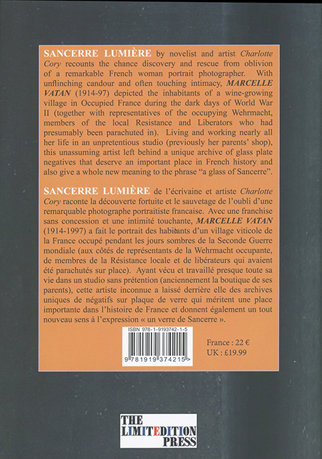 Back of the book